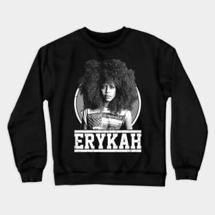 Graphic Erykah Badu Music Gift For Fans Crewneck Sweatshirt